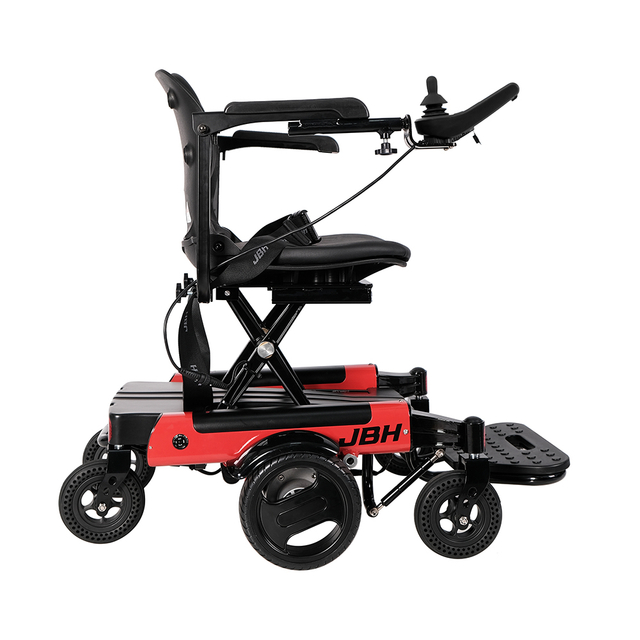 JBH USB Зарядка алюминиевого сплава инвалидная коляска D07