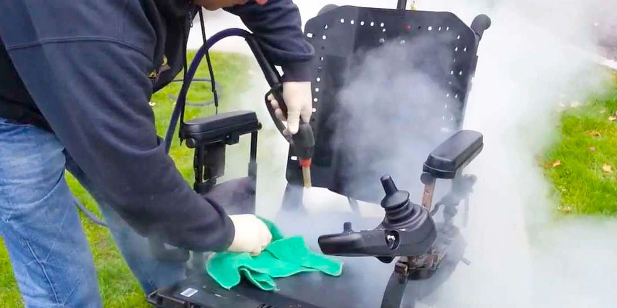 Как очистить инвалидную коляску-JBH