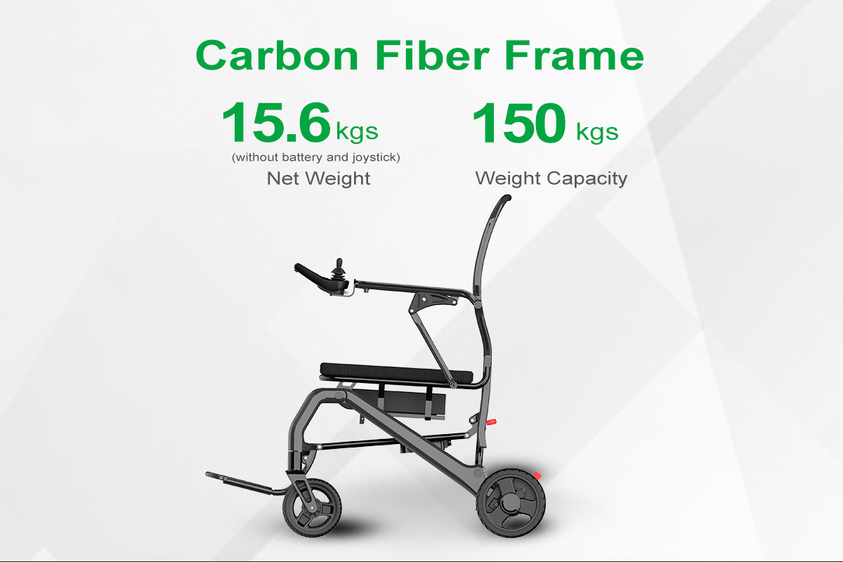 Легкая инвалидная коляска DC07L