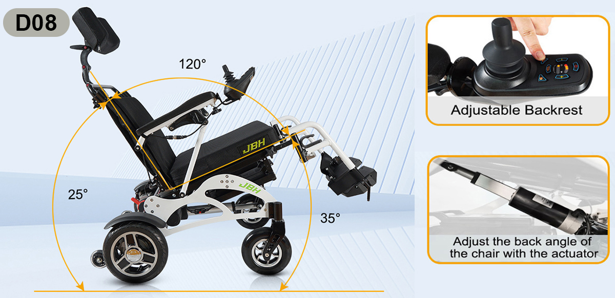 JBH Электрическая инвалидная коляска D08