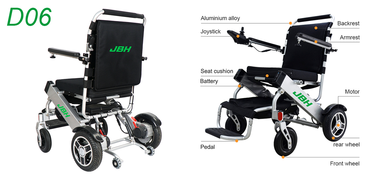 JBH Электрическая инвалидная коляска D06