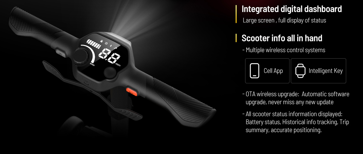 Простой в управлении самокат