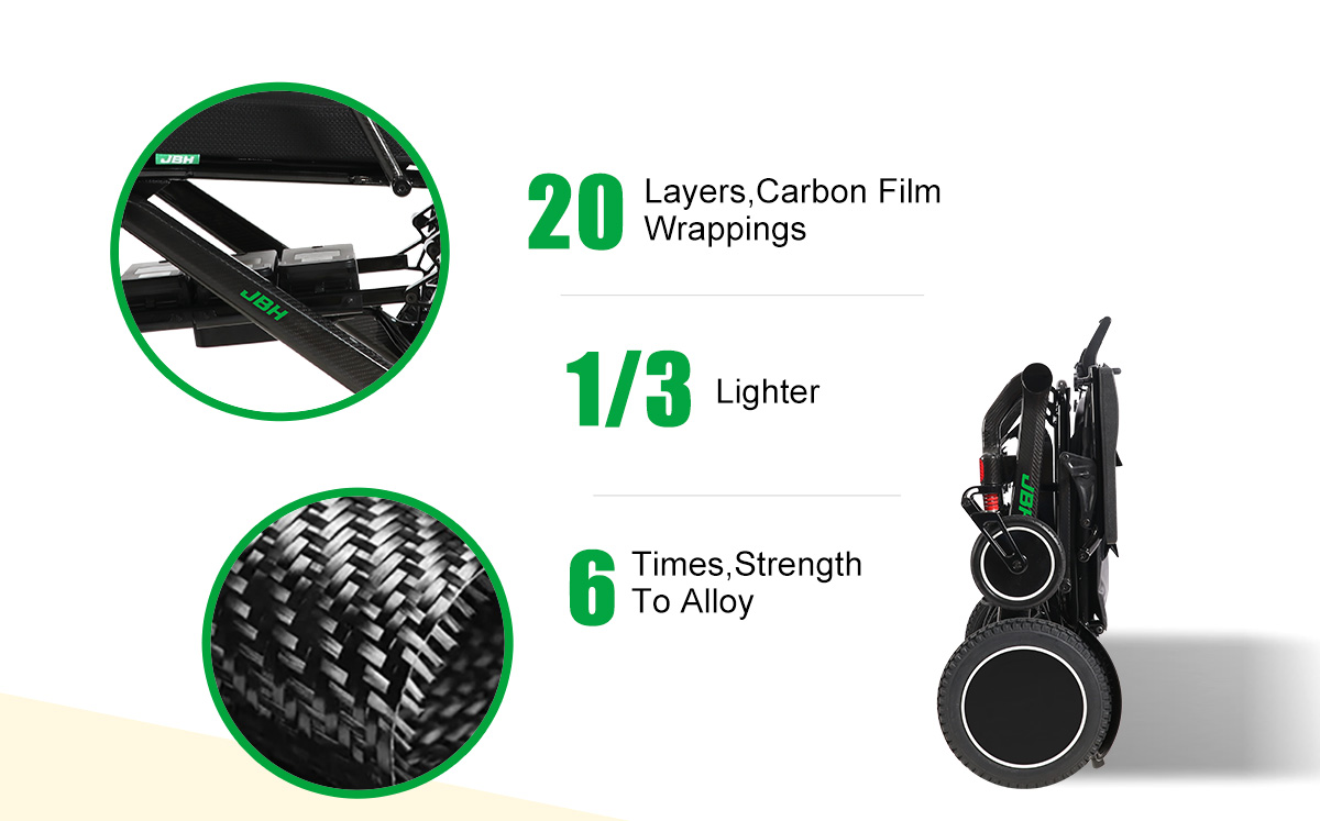 Инвалидная коляска из углеродного волокна DC07L