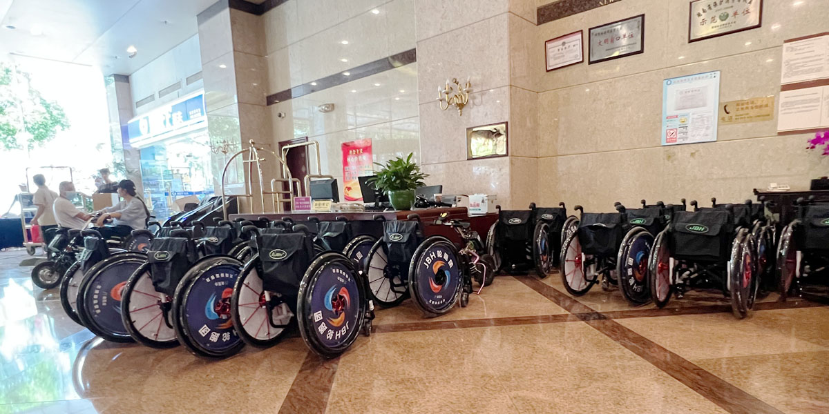 JBH ручная инвалидная коляска